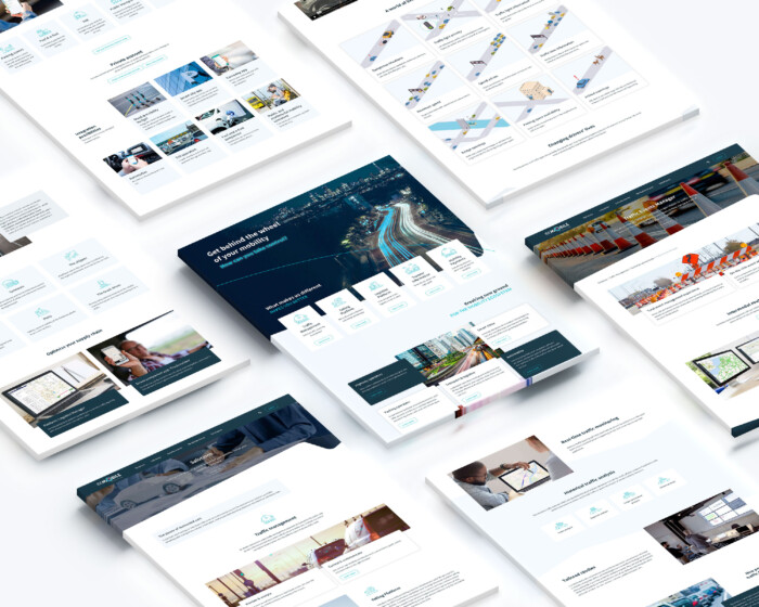 Be Mobile website 7 screen rectangles