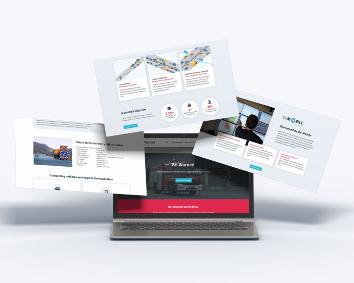 Be Warned screens mockup 3