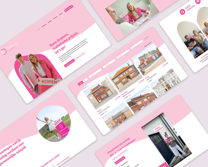 Debeuckelaere website separate screens pinkbg
