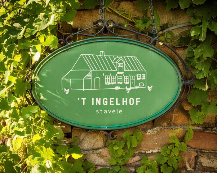 Ingelhof hangsign groen