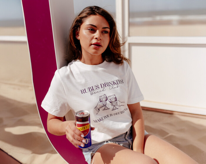 Rubus Beach merch shirt rubus drinkers