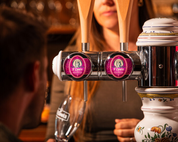 St Louis rebranding web tap Framboise