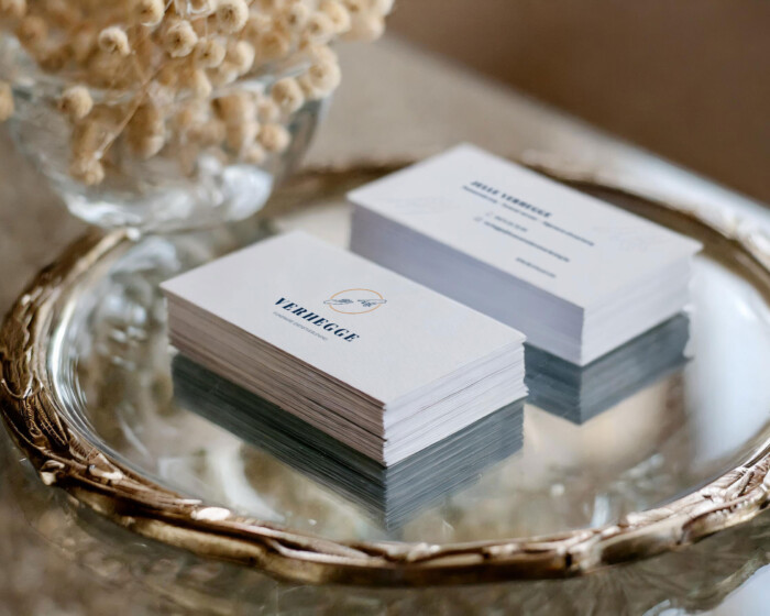 Verhegge business card