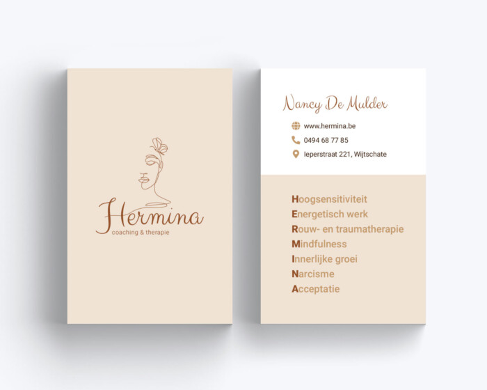 Hermina business card