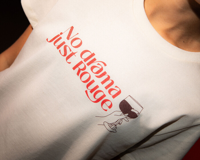 Shirt beige no drama just rouge 1